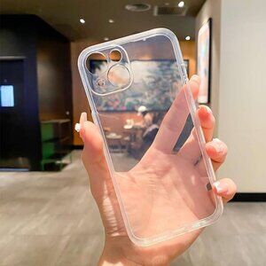 iPhone 15 Pure Clear Case (Never Yellowing) Transparent Slim Cover 6.1"